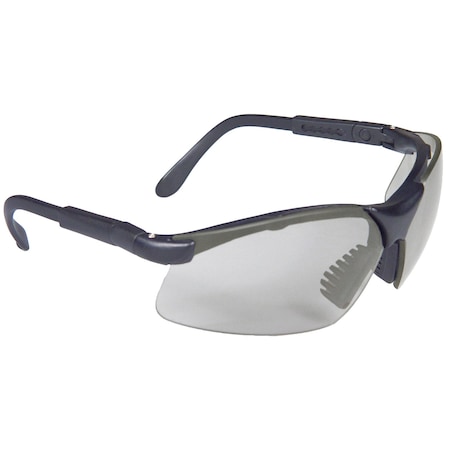 Radians Revelation, Safety Glasses, Anti-Fog & Anti-Scratch, Indoor/Outdoor Lens, Black Frame, Half-Frame RV0191ID